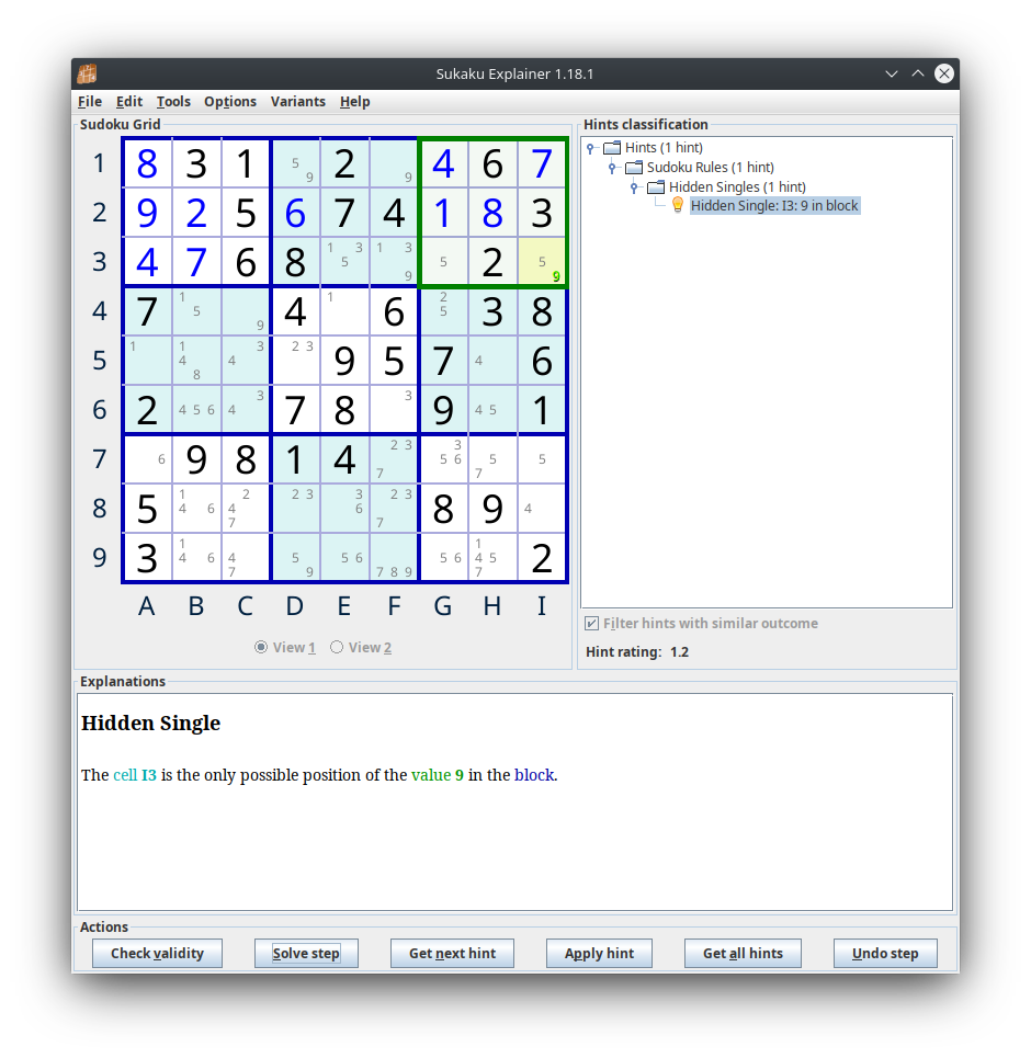 Image of a a simple deduction